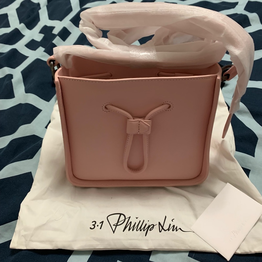 3.1 Phillip Lim soleil mini pink bucket bag NWT - Picture 5 of 8